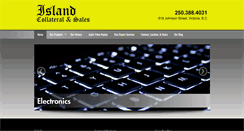 Desktop Screenshot of islandcollateral.com