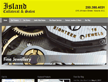 Tablet Screenshot of islandcollateral.com
